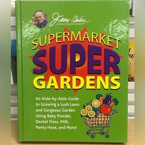 😍 3 x $15 Clearance Book - Hardcover -Supermarket Super Gardens